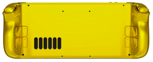 Customized Steam Deck – Chrome Gold - LCD