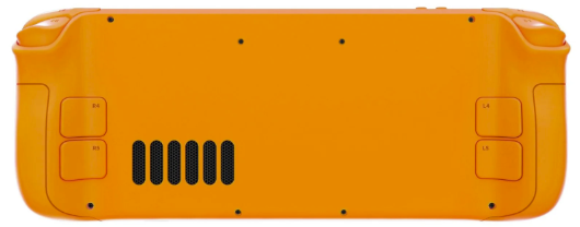 Customized Steam Deck – Orange - LCD