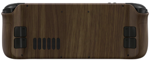 Customized Steam Deck – Wood Grain - LCD