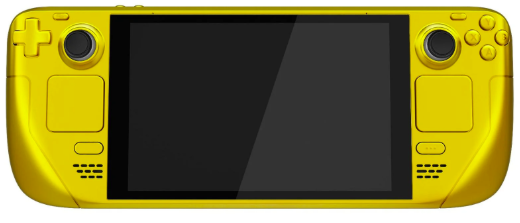 Customized Steam Deck – Chrome Gold - LCD