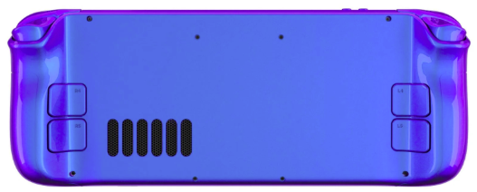 Customized Steam Deck – Glossy Chameleon Green Purple - LCD