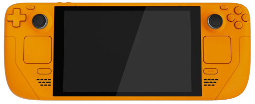 Customized Steam Deck – Orange - LCD
