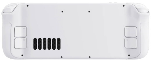 Customized Steam Deck – White - LCD