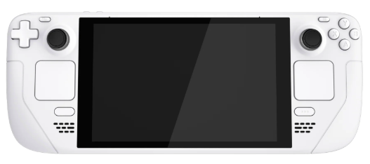 Customized Steam Deck – White - LCD
