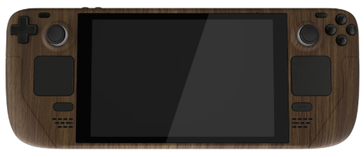 Customized Steam Deck – Wood Grain - LCD